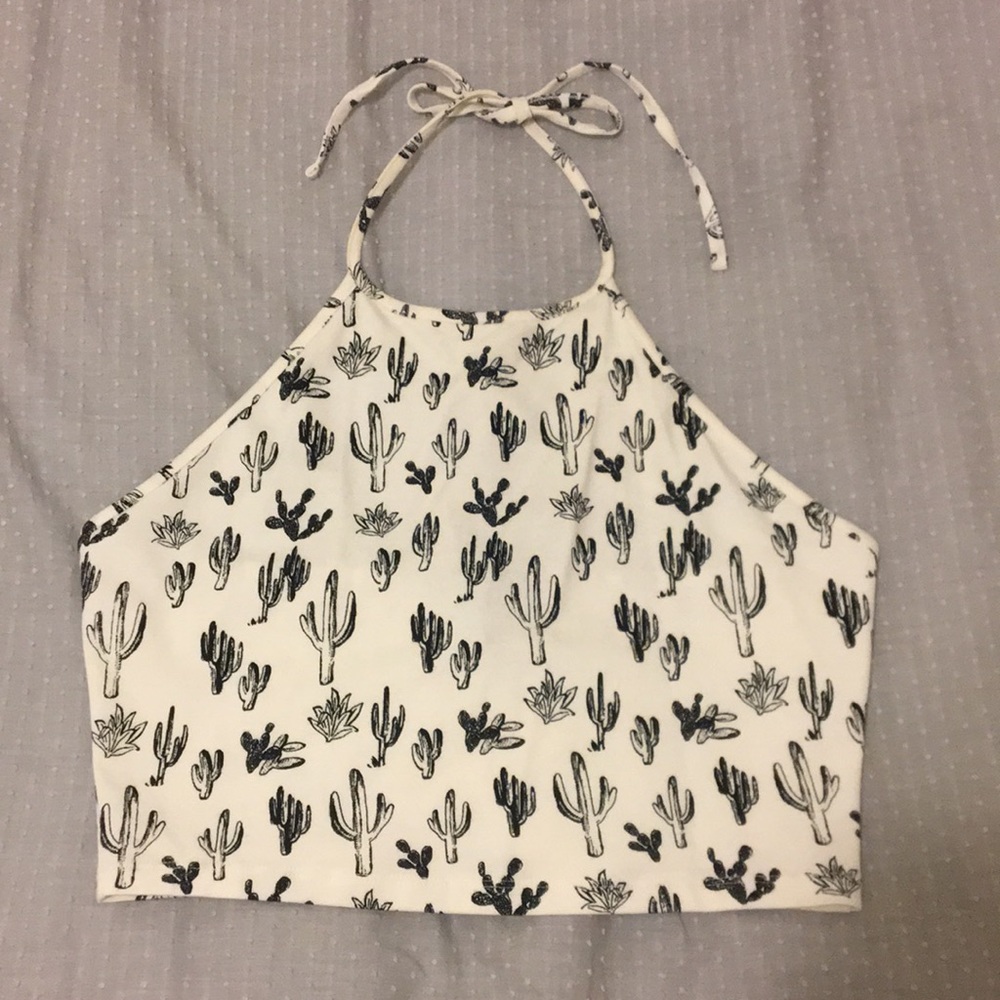 cactus crop top